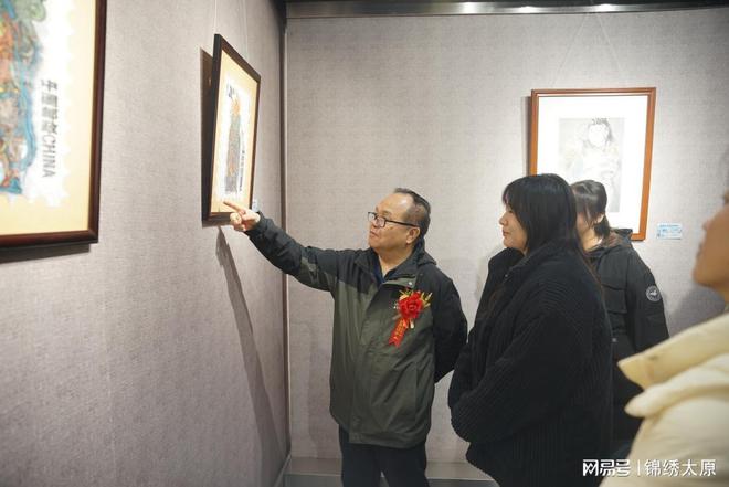 易倍：“神线年山西文旅插画艺术探索画展正式启幕(图5)