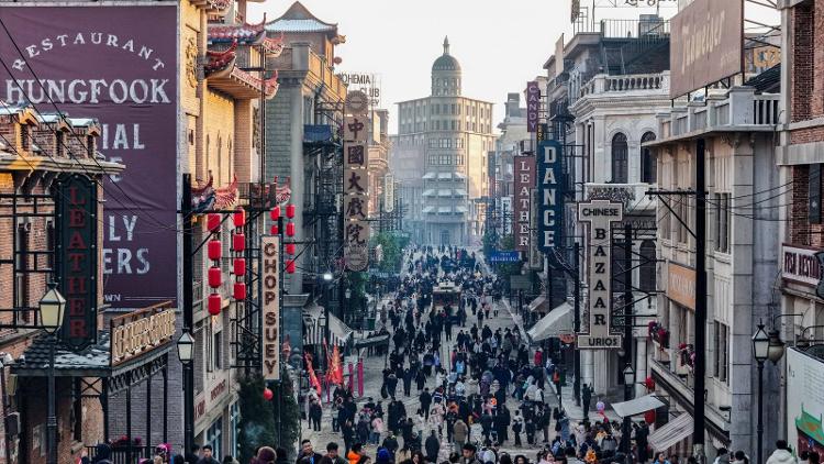 乐陵出圈记丨德州“唐人街”：影视+文旅合成大流量(图1)