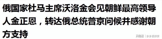 易倍：朝鲜也想上桌！普京送一抔土与金正恩联手第一把火应该怎么烧(图12)